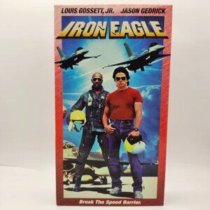 Iron Eagle VHS 1986 Jason Gedrick Louis Gossett Jr 1997 Columbia TriStar